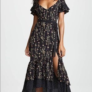 Floral maxi with slit